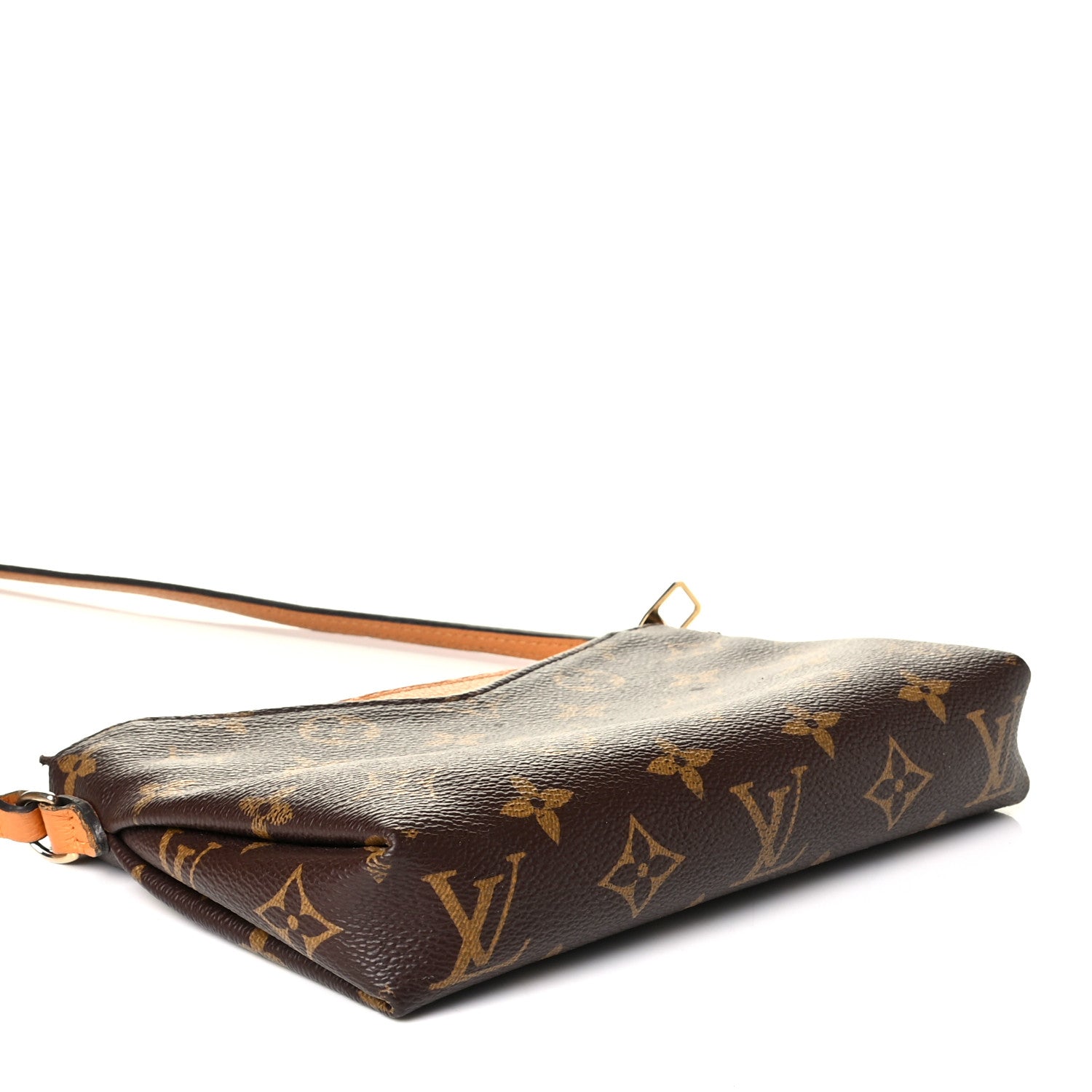 Louis Vuitton Monogram Pallas Crossbody Safran 3 of 9