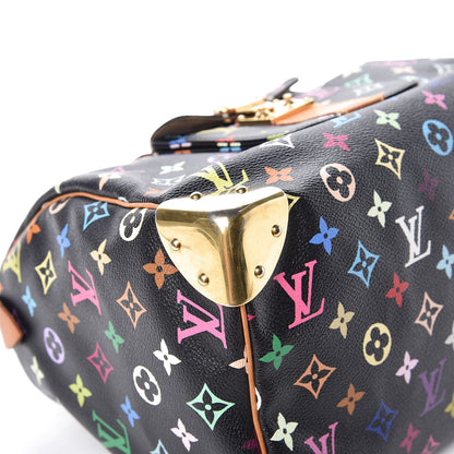 Louis Vuitton Monogram Multicolor Speedy 30 Black 13 of 16