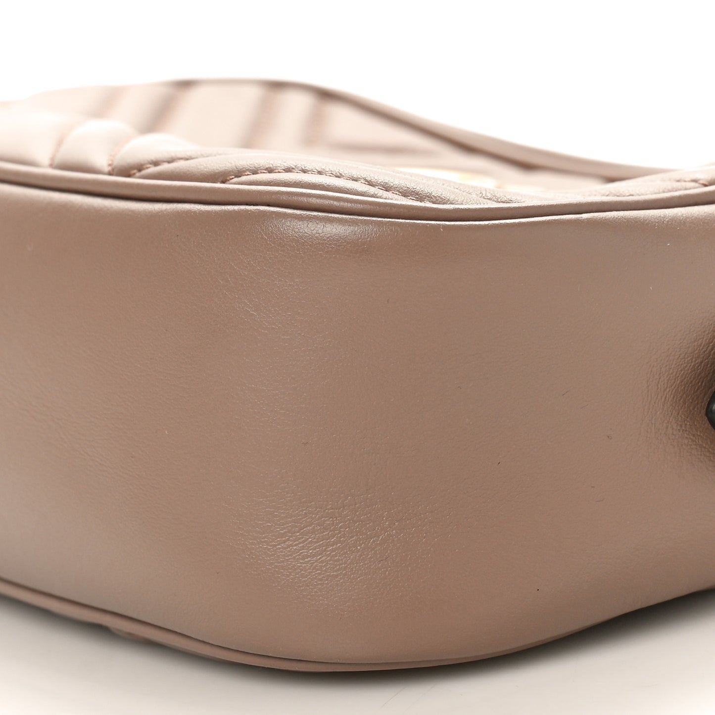 Calfskin Matelasse Small GG Marmont Chain Shoulder Bag Porcelain Rose