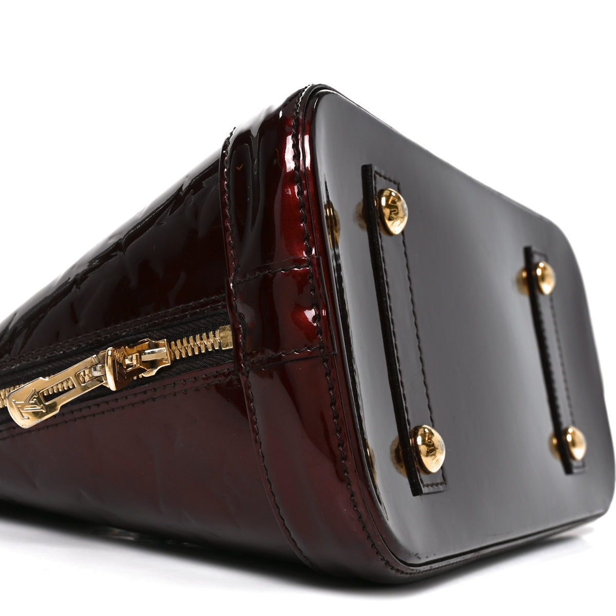 Louis Vuitton Vernis Alma PM Amarante 8 of 9