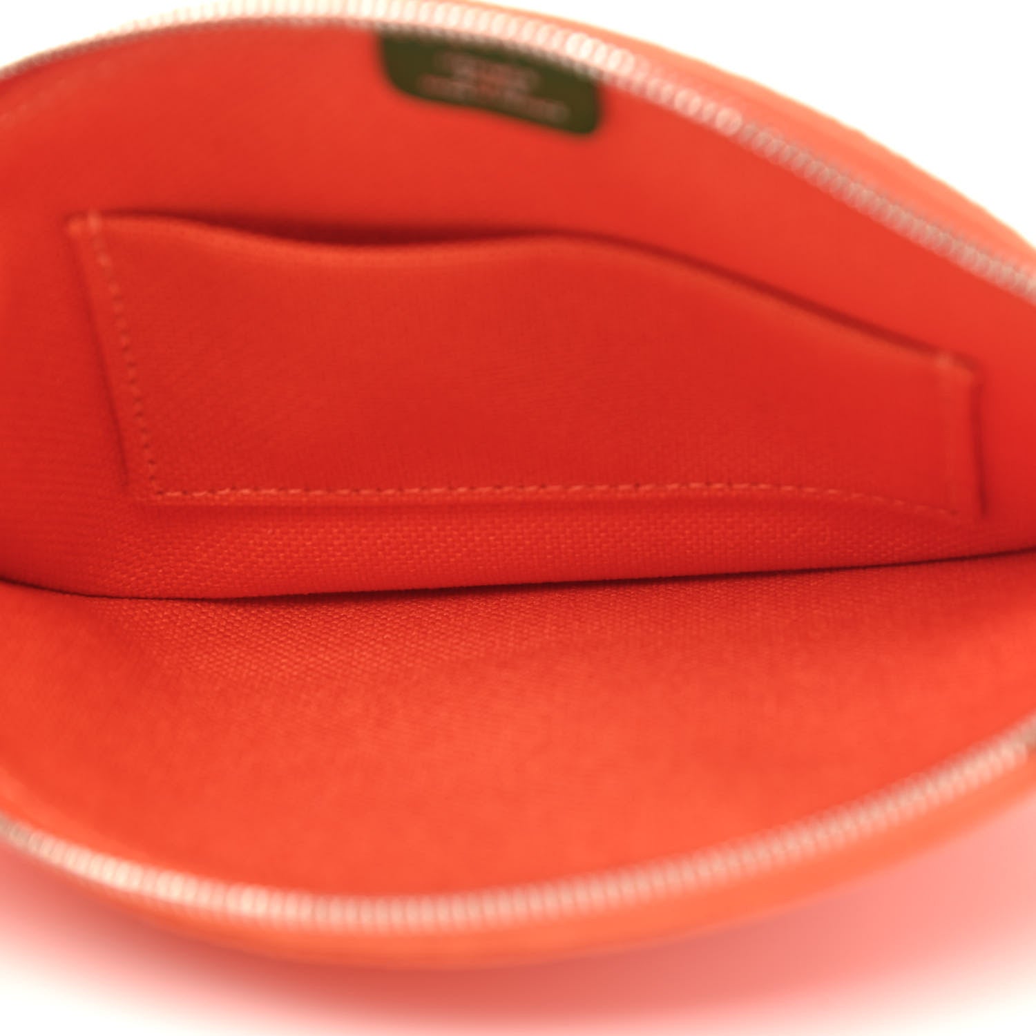 Hermes Canvas Tutti Frutti Citron Clutch Feu 5 of 7