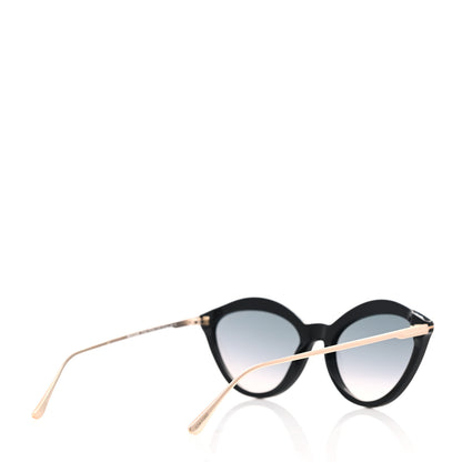 Tom Ford Chloe Sunglasses TF663 Black 4 of 7
