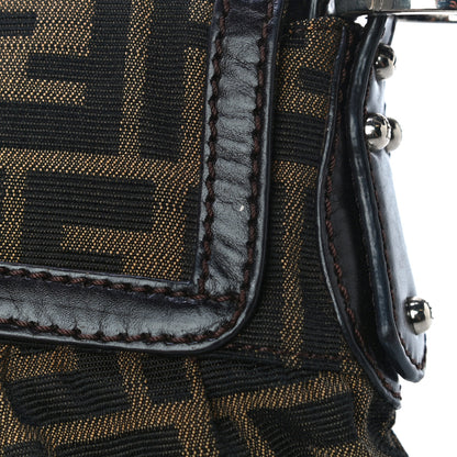 Fendi Zucca Small Chef Shoulder Bag Tobacco 12 of 12