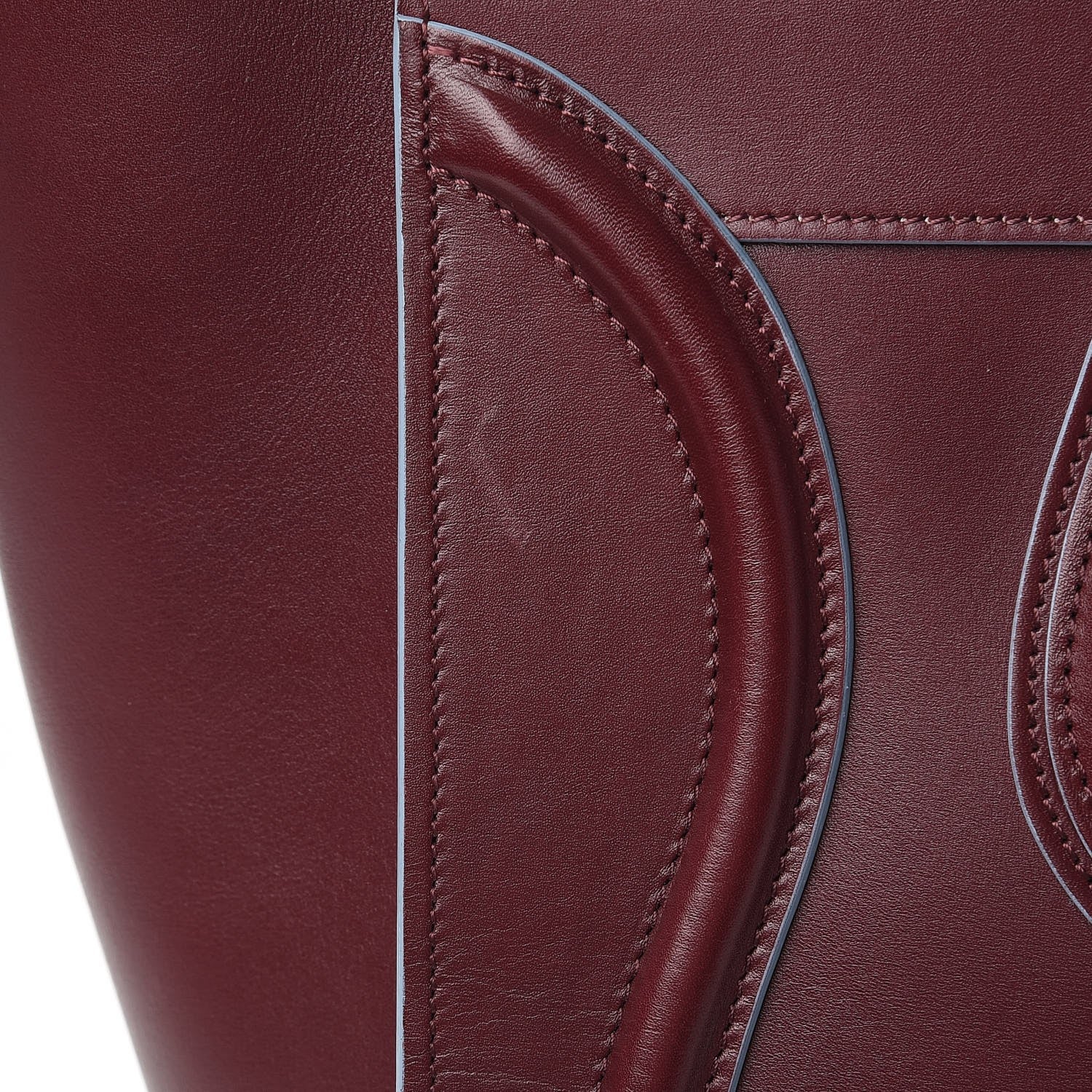 Celine Palmelato Mini Luggage Light Burgundy 11 of 21