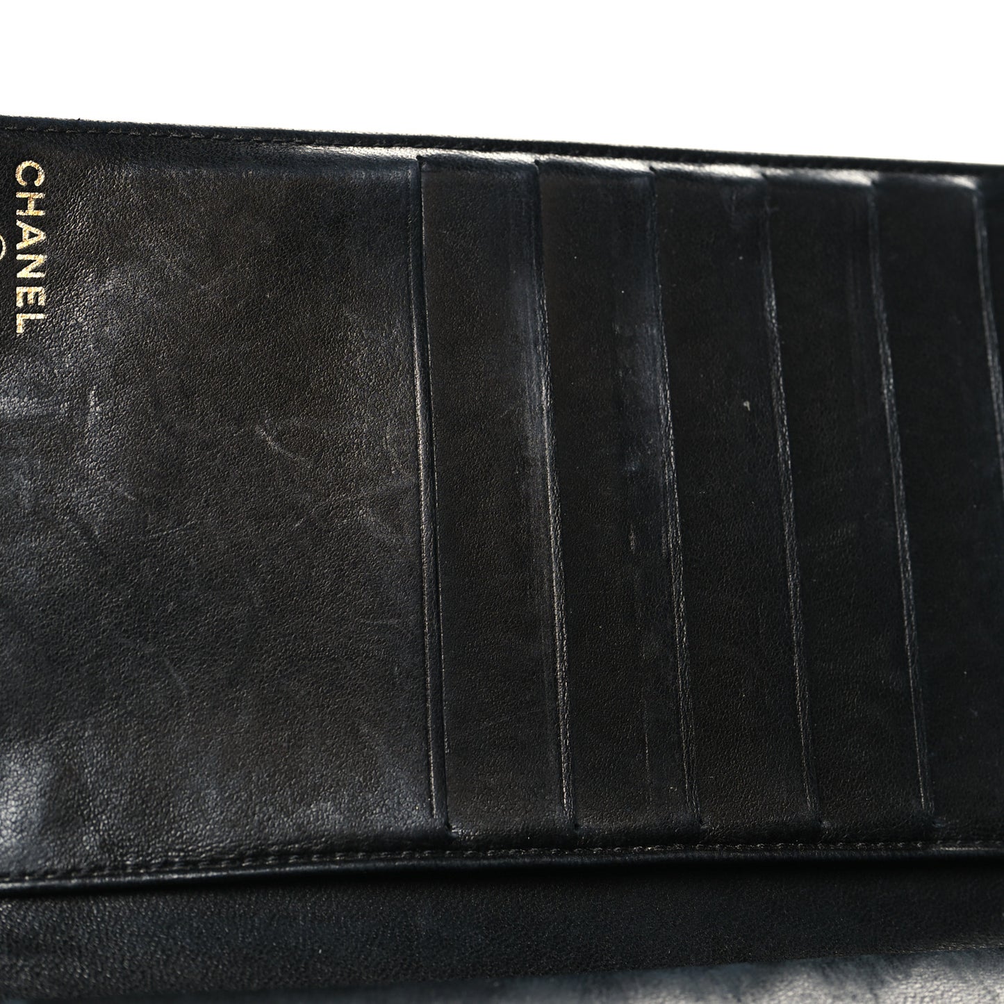 Caviar Timeless CC French Wallet Black