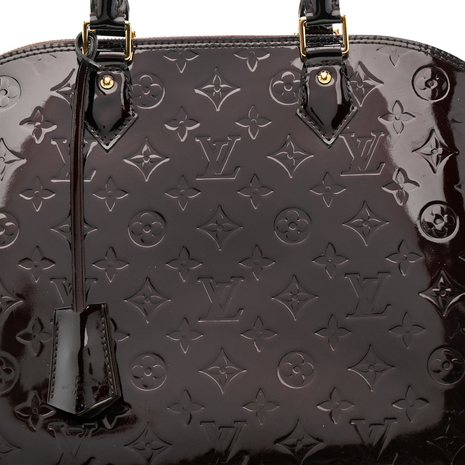 Louis Vuitton Vernis Alma GM Amarante 7 of 13