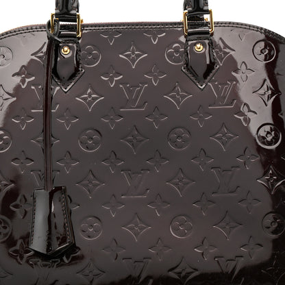 Louis Vuitton Vernis Alma GM Amarante 7 of 13