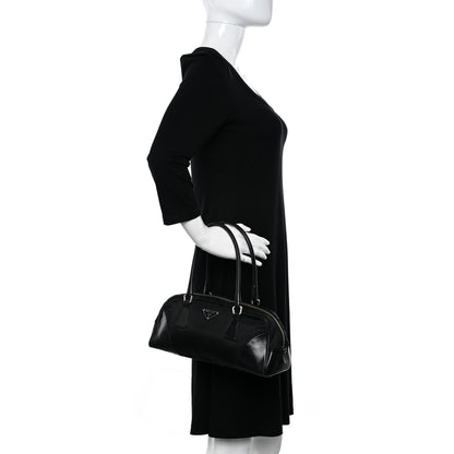 Prada Nylon Cinghiale Bowler Black 2 of 13
