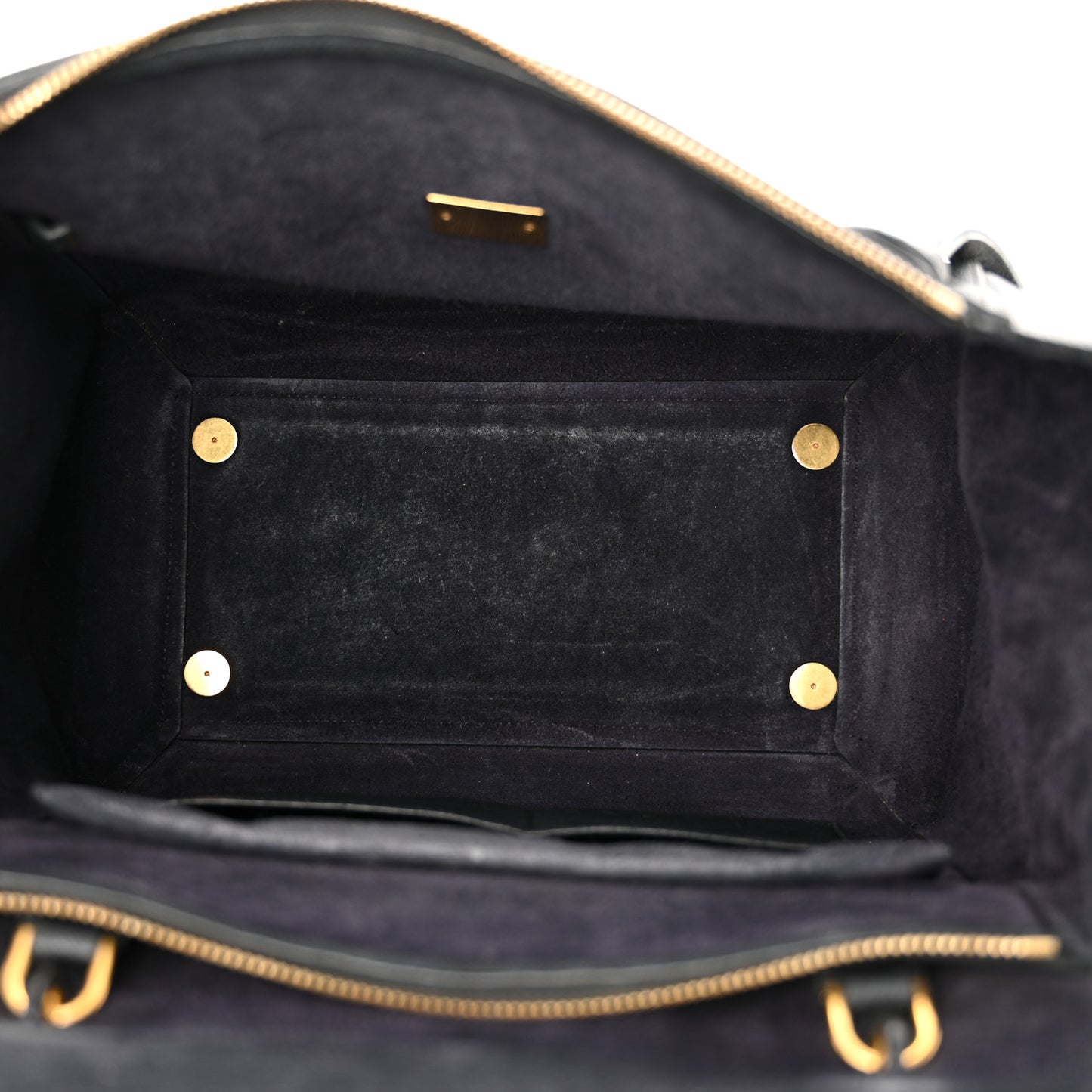 Grained Calfskin Mini Belt Bag Navy