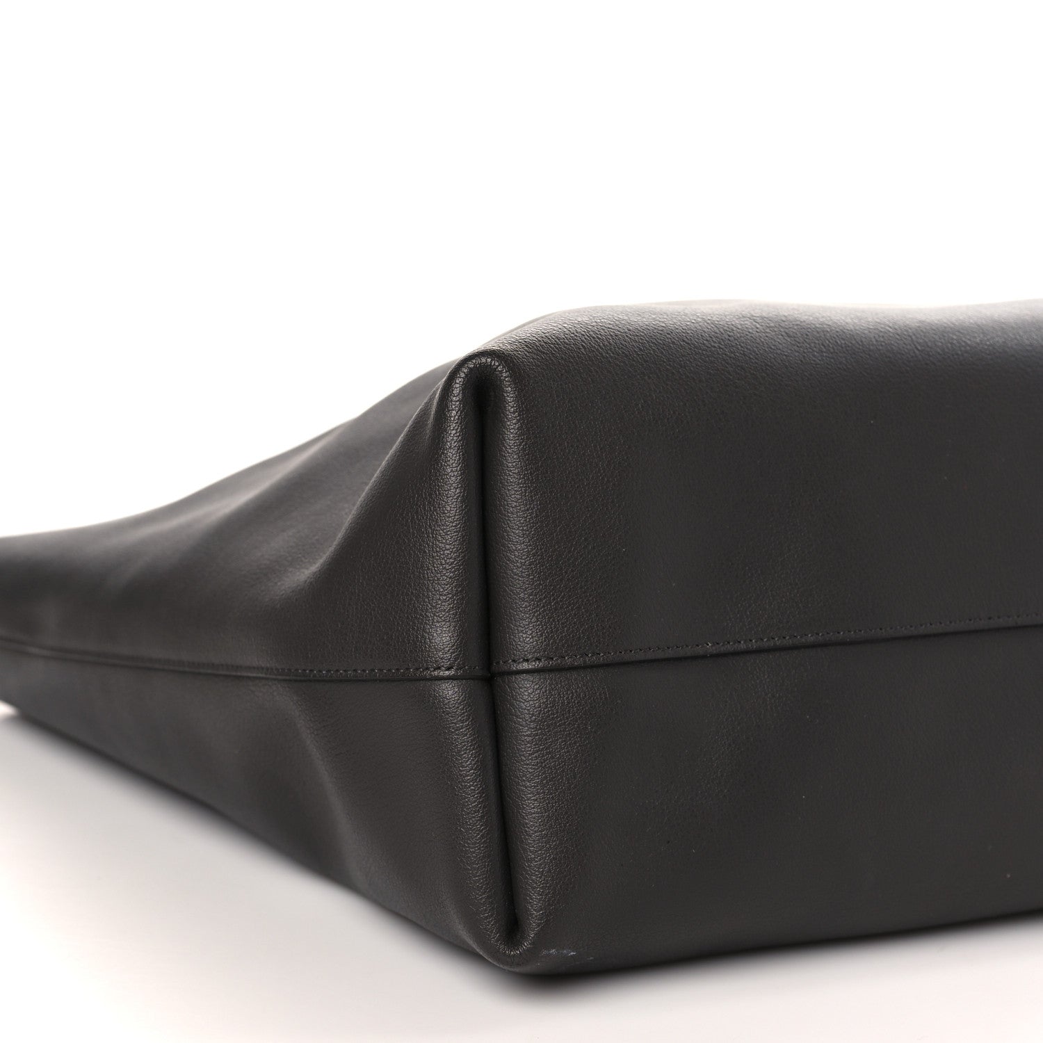 Saint Laurent Calfskin Large Shopping Tote Dark Grey 8 of 11