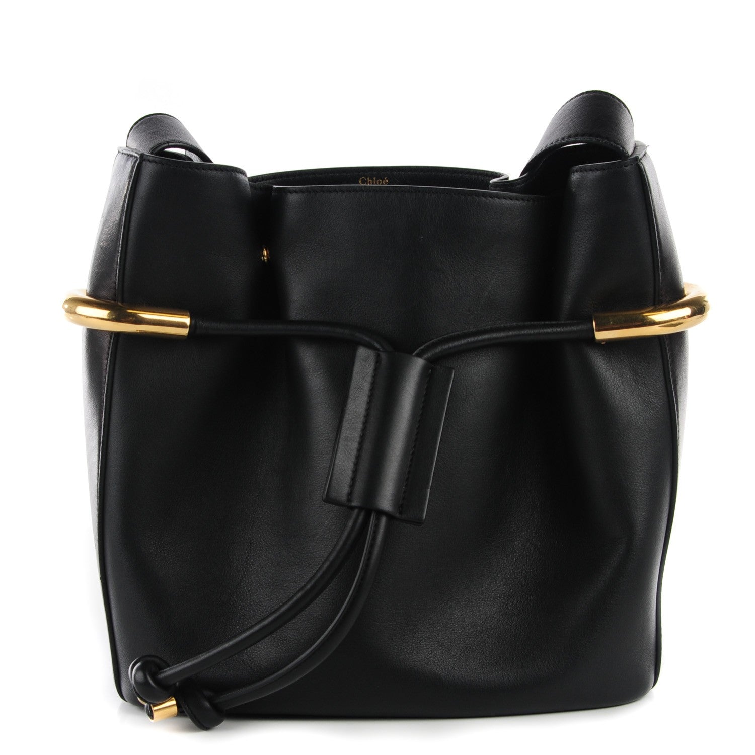 Chloe Calfskin Small Emma Bucket Black 1 of 7