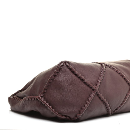 Bottega Veneta Washed Cervo Deerskin Large Hobo Burgundy 7 of 9