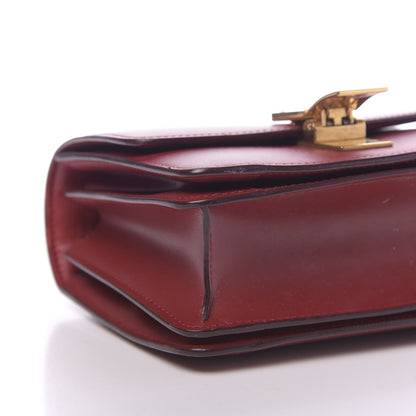 Celine Box Calfskin Small Classic Box Flap Bag Red 8 of 14