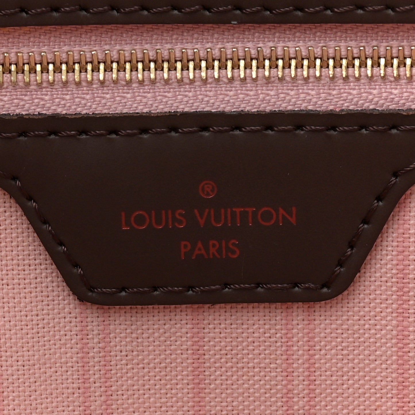 Damier Ebene Neo Neverfull MM Rose Ballerine