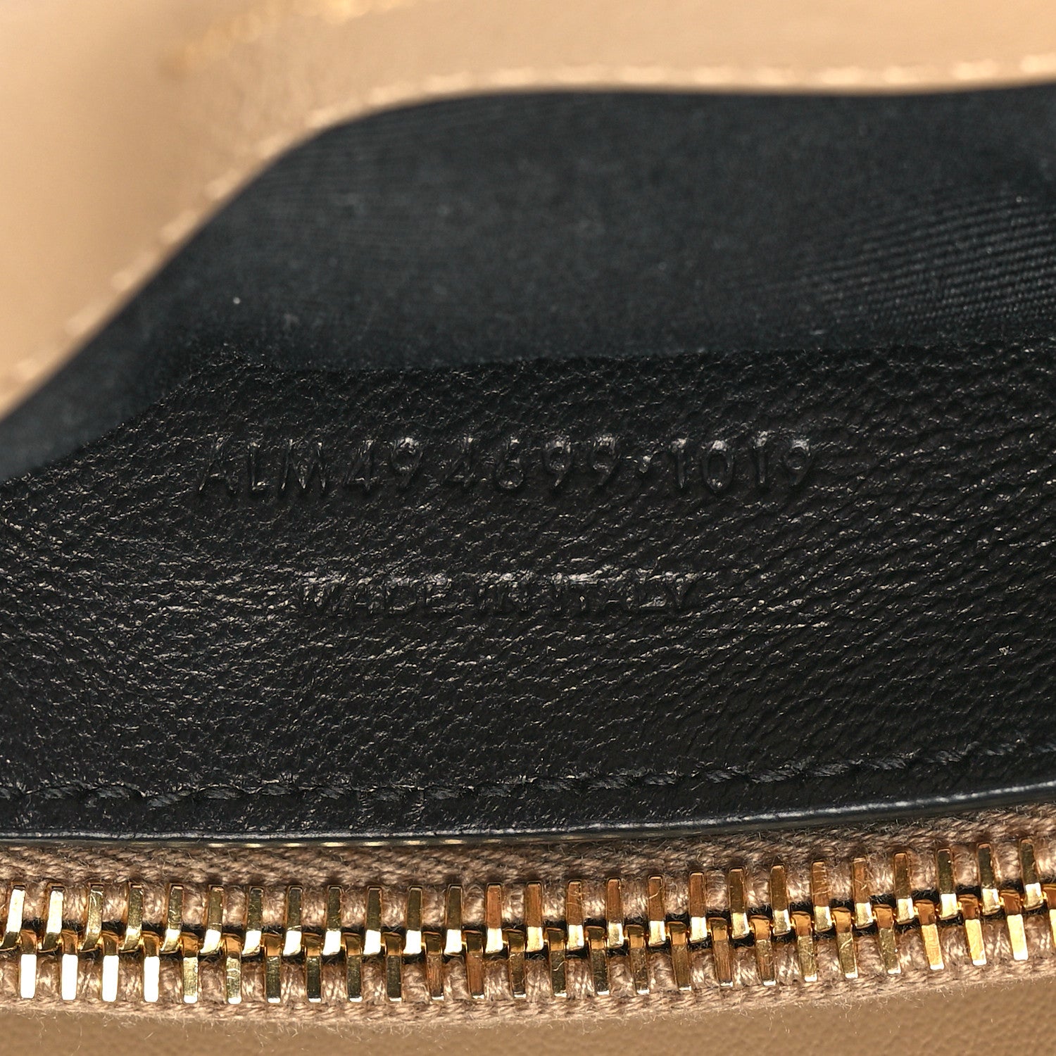 Saint Laurent Calfskin Y Quilted Monogram Small Loulou Chain Satchel Dark Beige 7 of 10