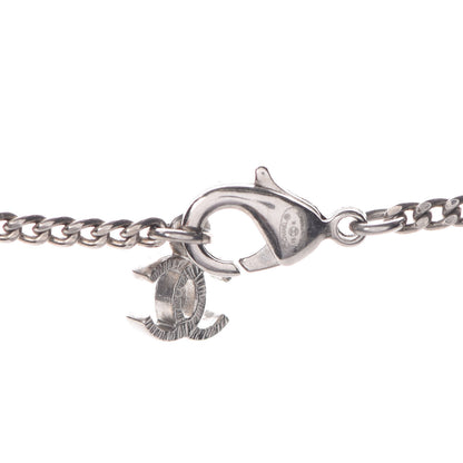 Chanel Ruthenium Baguette Crystal CC Necklace Black 4 of 4