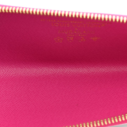 Louis Vuitton LV X TM Monogram Multicolor Charlotte Pencil Pouch Fuchsia 5 of 8