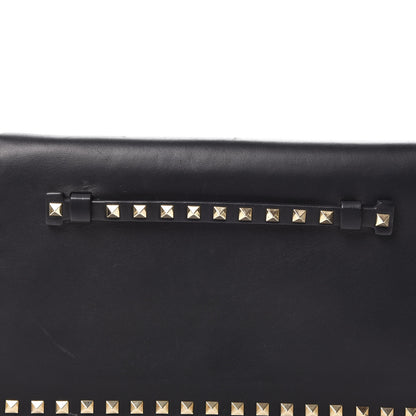Valentino Garavani Nappa Rockstud Wristlet Clutch Black 9 of 9