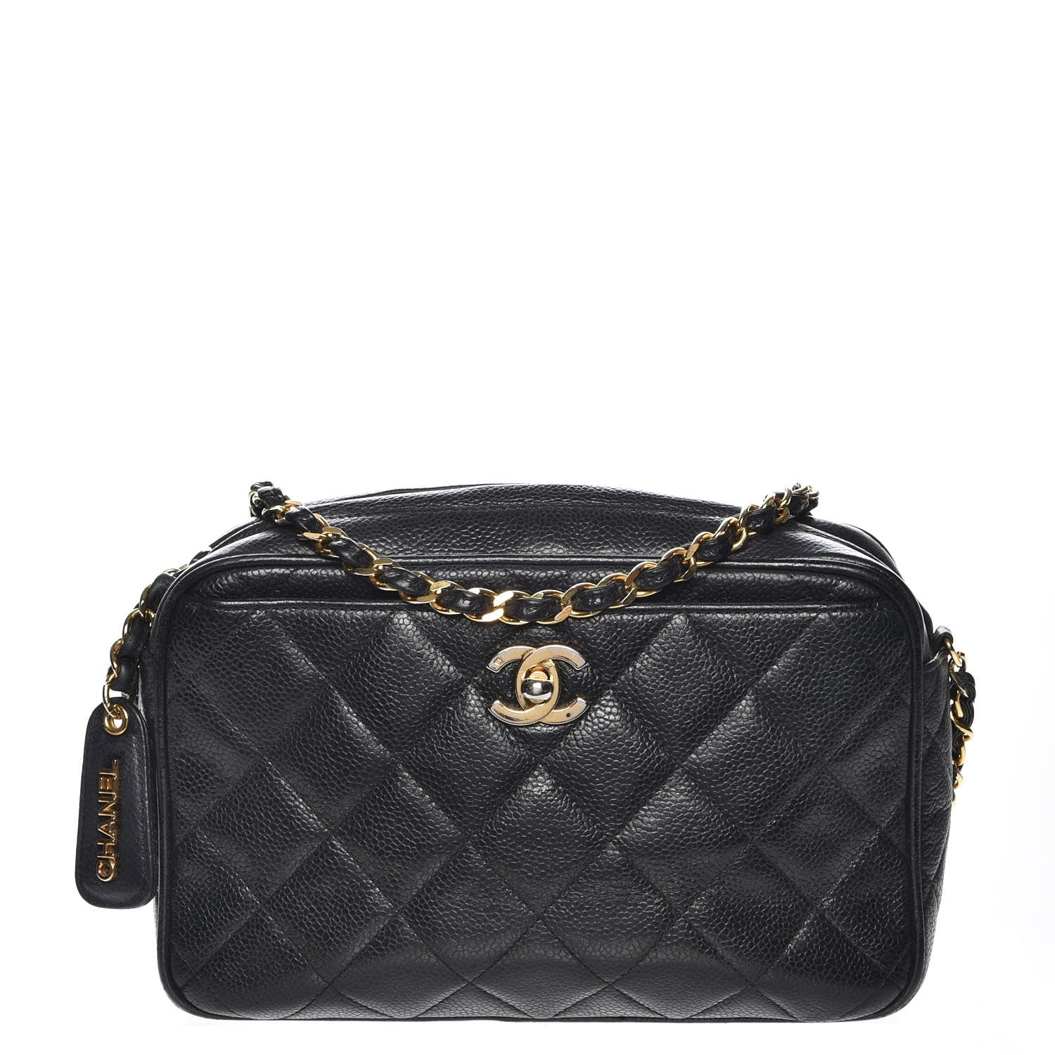 Chanel Caviar Quilted Camera Case Black 1 of 9