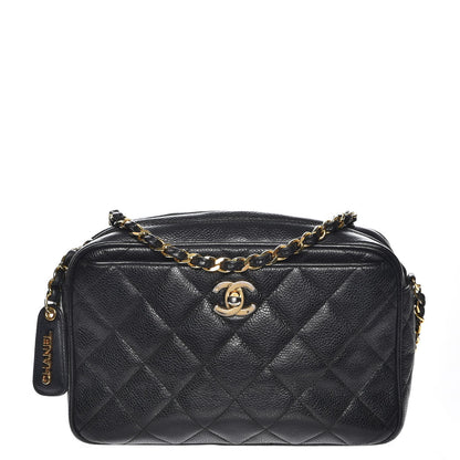 Chanel Caviar Quilted Camera Case Black 1 of 9