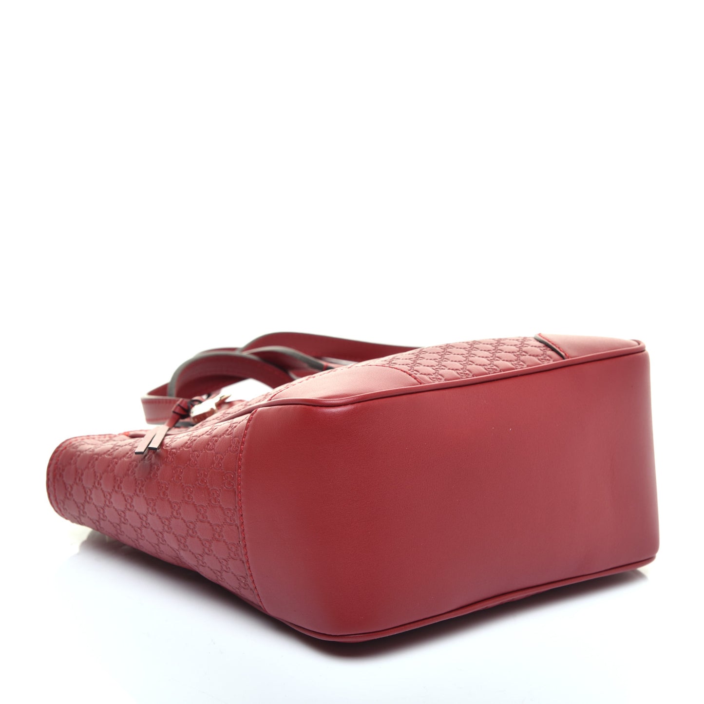 Microguccissima Small Bree Tote Red