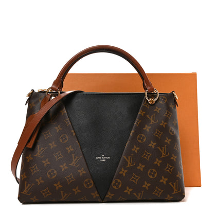Louis Vuitton Monogram V Tote MM Black 9 of 9