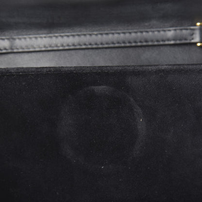 Fendi Velvet F is Wallet on Chain Black 10 of 13