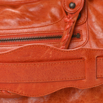 Balenciaga Agneau Classic Hardware City Mandarine 14 of 15