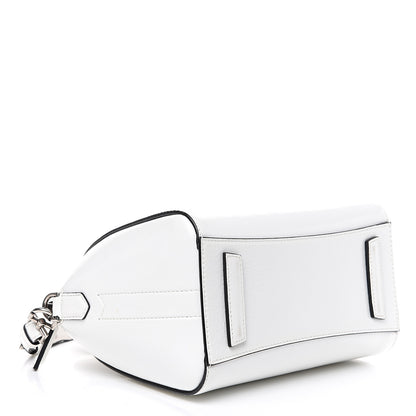 Givenchy Crinkled Patent Calfskin Mini Antigona White 3 of 10