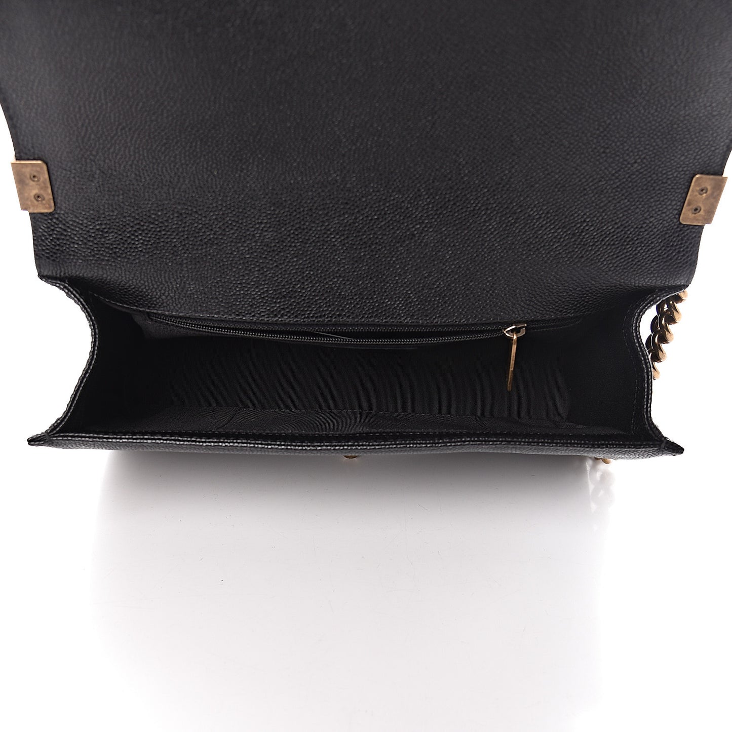 Caviar Quilted New Medium Boy Flap Black