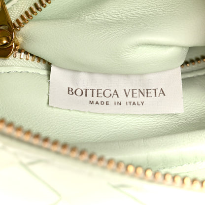 Bottega Veneta Lambskin Intrecciato Small Getaway Glacier 7 of 12