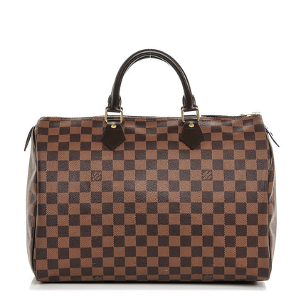 Louis Vuitton Damier Ebene Speedy 35 1 of 7