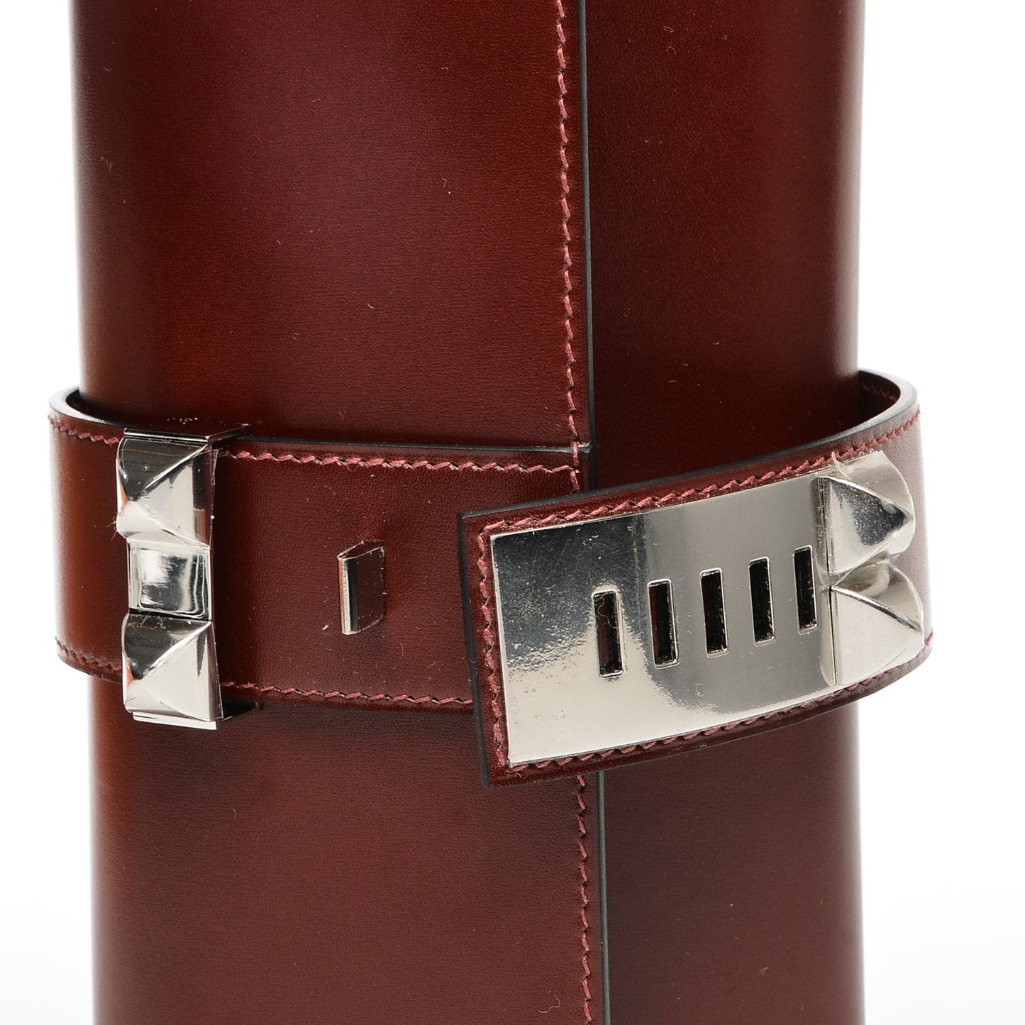 Tadelakt Medor 23 Clutch Rouge H