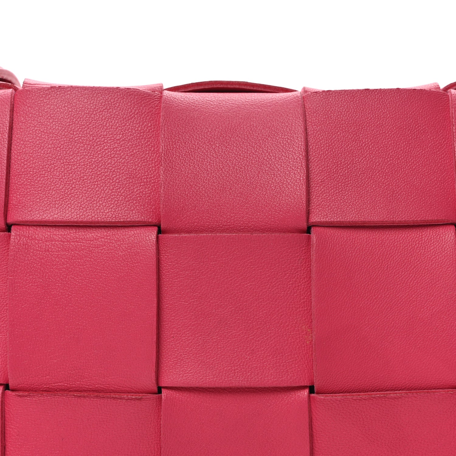 Bottega Veneta Lambskin Maxi Intrecciato Cassette Crossbody Bag Lollipop 7 of 9
