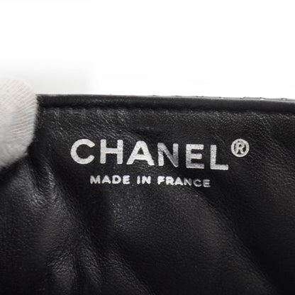 Chanel Lambskin Perforated East West Flap Black 10 of 11