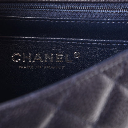 Chanel Caviar Quilted Mini Square Flap Navy 6 of 8