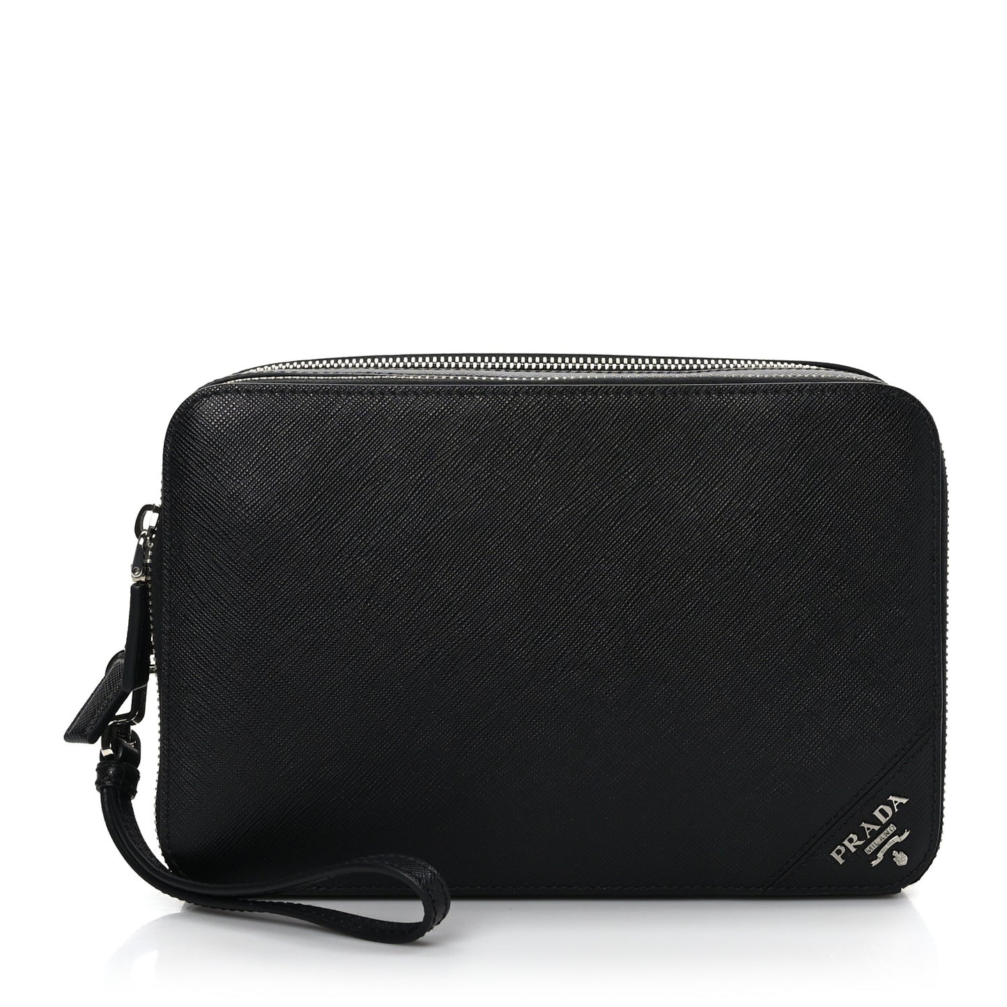 Saffiano Travel Pouch Black