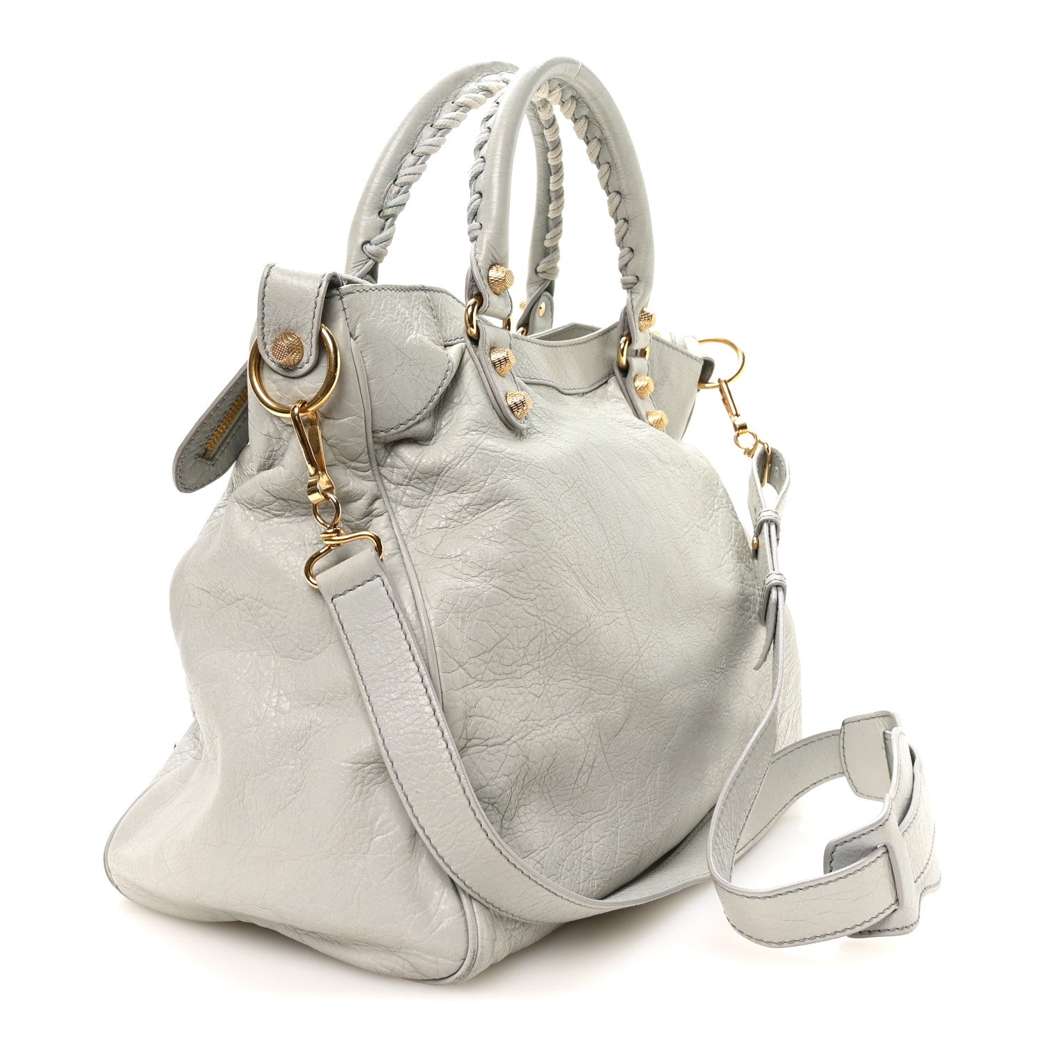 Balenciaga Agneau Giant 12 Gold Hardware Velo Gris Glace 4 of 11