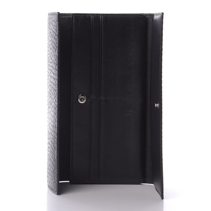 MCM Visetos Large Tri-Fold Flap Wallet Black 5 of 8