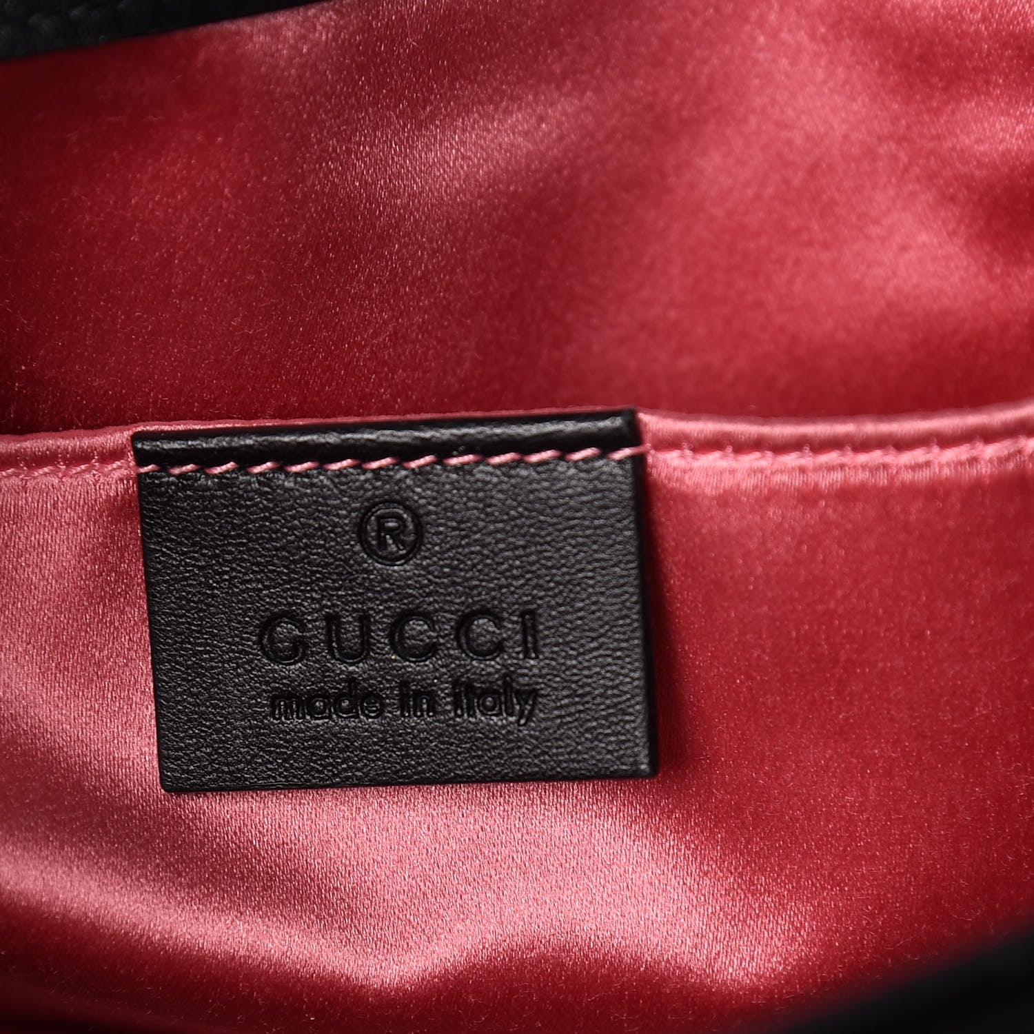 Gucci Velvet Matelasse Mini GG Marmont Shoulder Bag Black 6 of 17