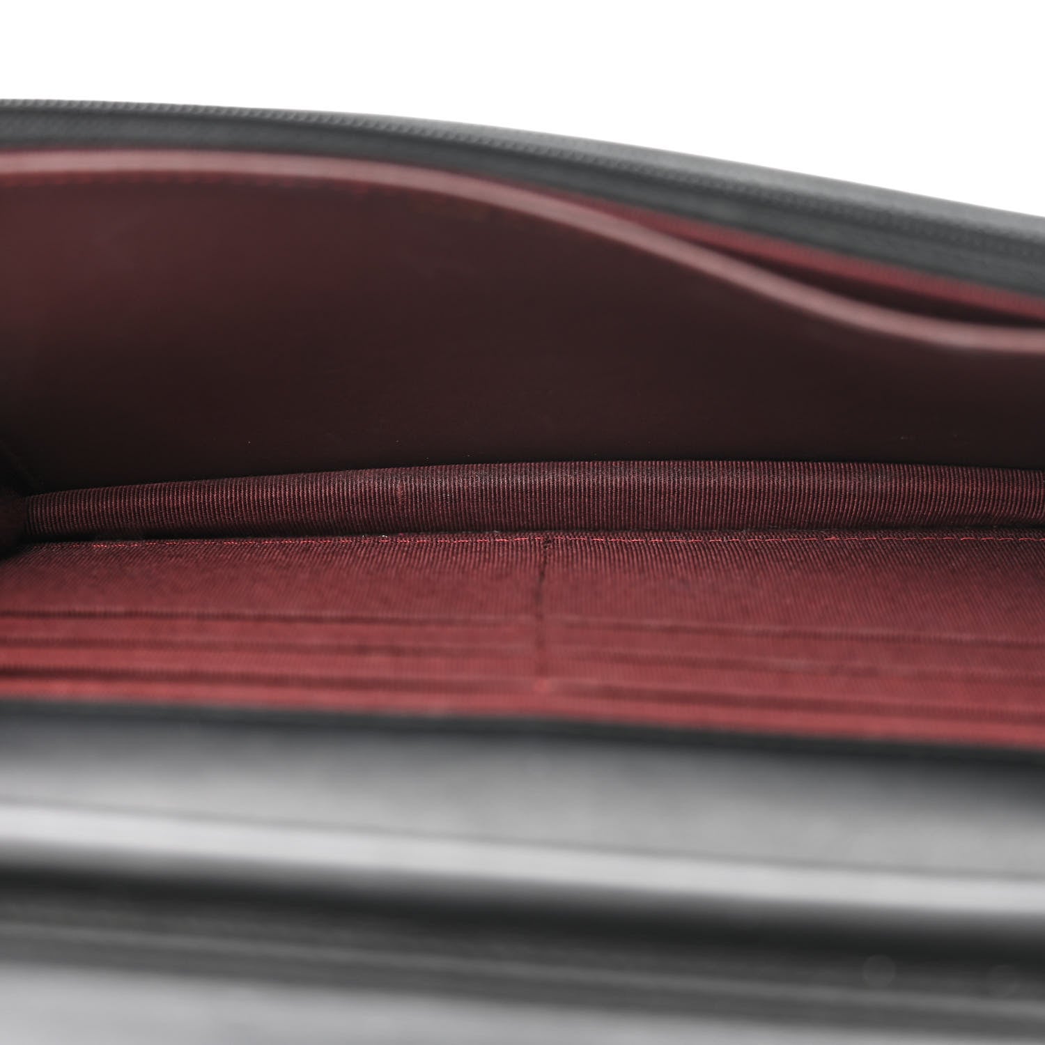 Chanel Aged Calfskin Quilted Lucky Charms 2.55 Reissue Wallet On Chain WOC Black 6 of 12