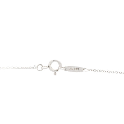 Tiffany Sterling Silver Clover Pendant Necklace 4 of 5