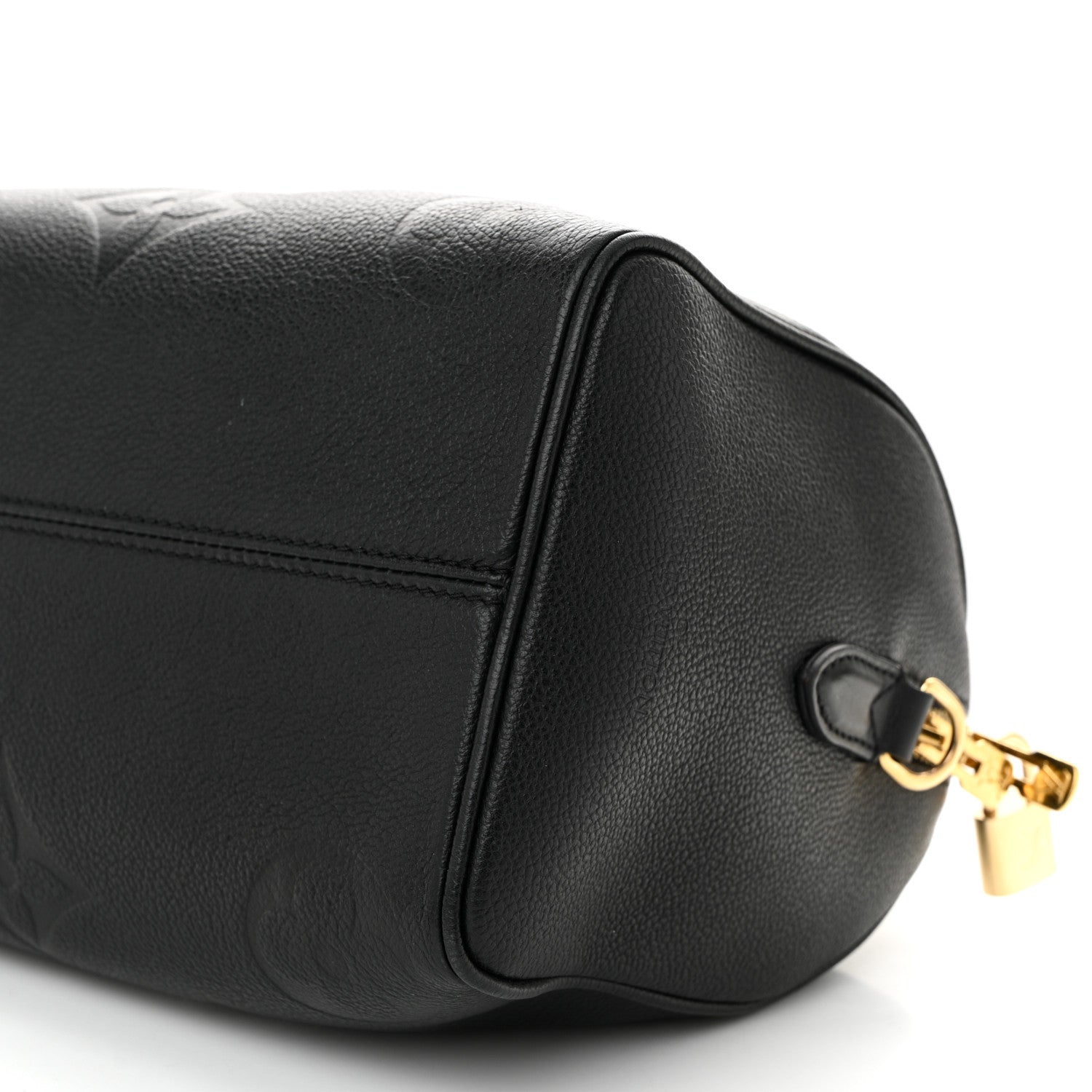 Louis Vuitton Empreinte Monogram Giant Speedy Bandouliere 25 Black 9 of 10