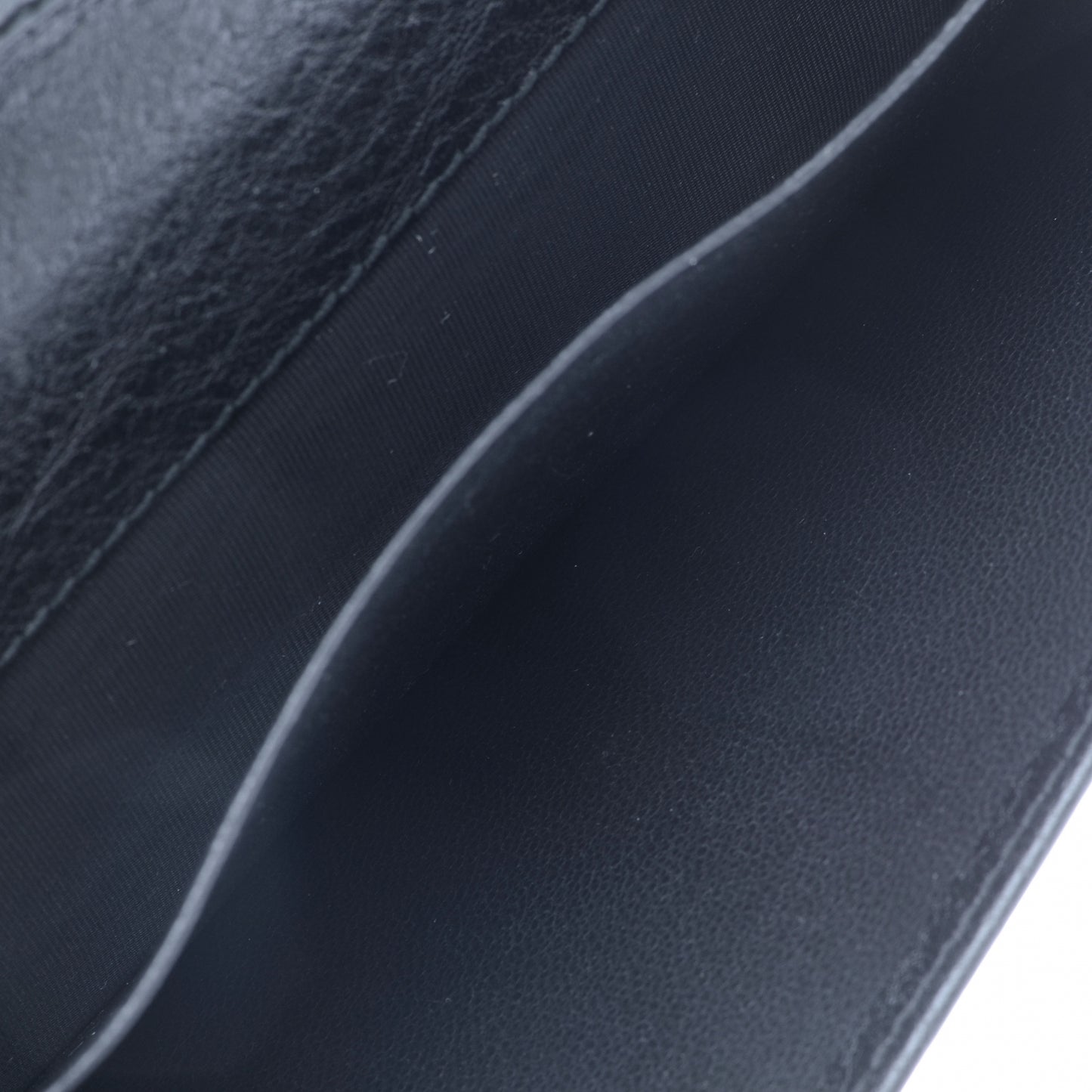 Monogram Interlocking GG Continental Wallet Black