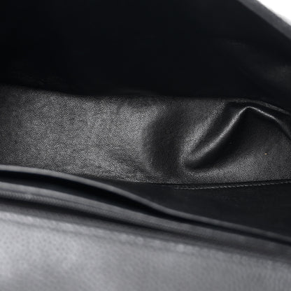 Chanel Caviar Quilted Jumbo Single Flap Black 5 of 11