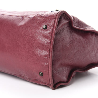 Balenciaga Agneau Classic Hardware Work Cassis 7 of 10