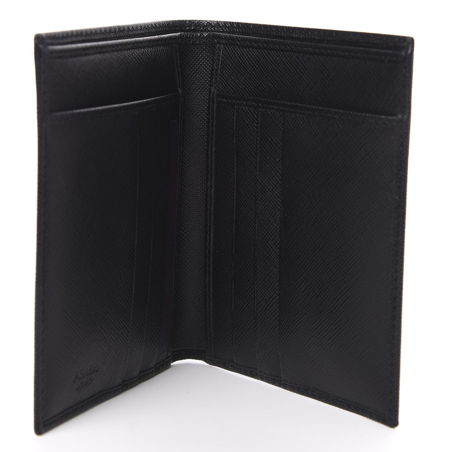 Saffiano Bi-Fold Wallet Black