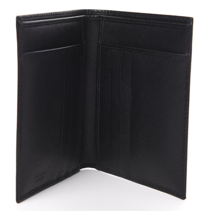 Prada Saffiano Bi-Fold Wallet Black 5 of 8