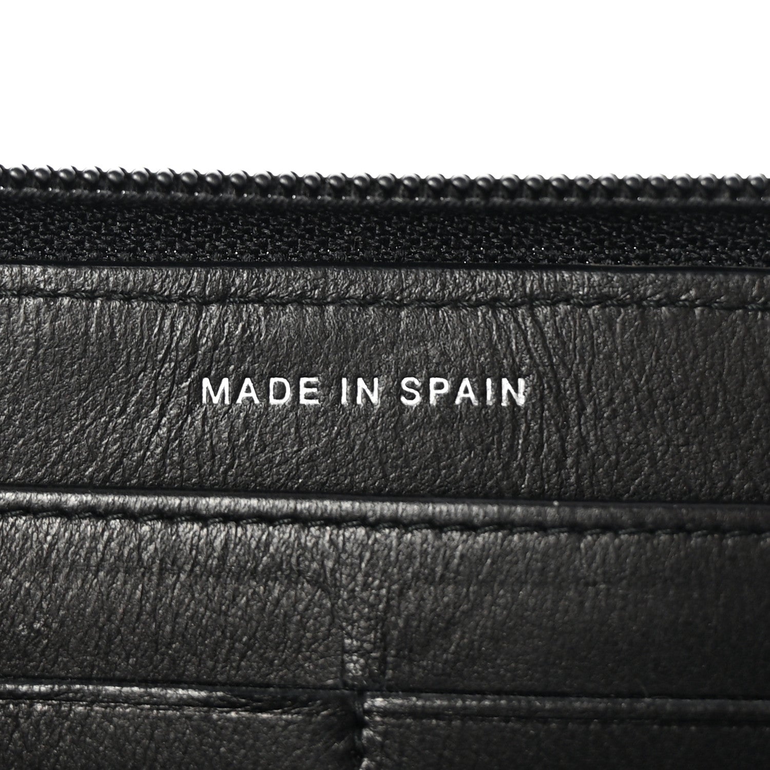 Chanel Caviar Quilted Boy Long Zip Around Wallet Black 7 of 8