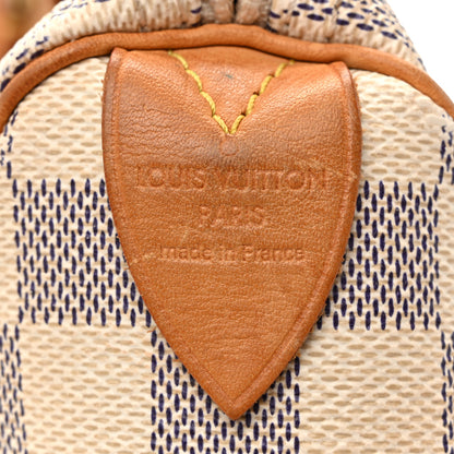 Louis Vuitton Damier Azur Speedy 25 6 of 12